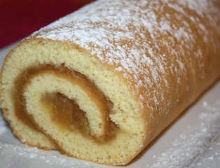 Elmalı Rulo Kek Tarifi ve Malzemeleri